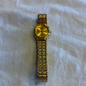 Seiko Dainty Gold-Tone Watch with Link Bracelet Needs Battery
